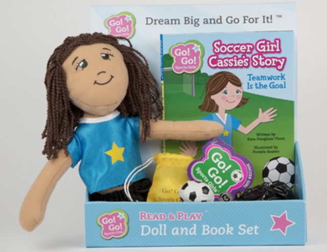Soccer Girl Cassie's Story: Teamwork is the Goal : Read & Play Doll and Book Set, Paperback Book