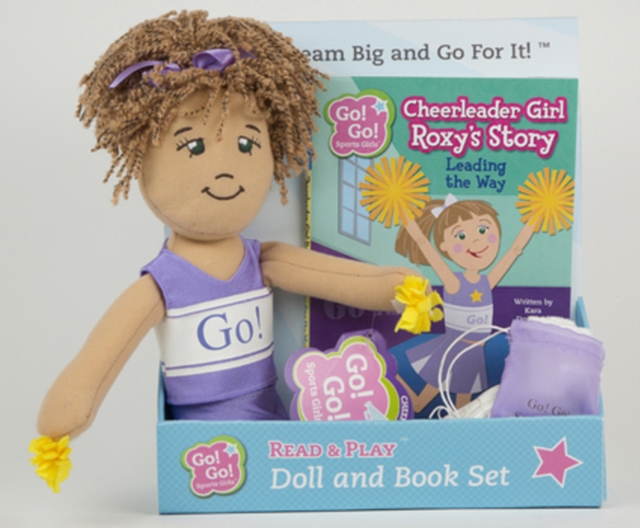 Cheerleader Girl Roxy's Story: Leading the Way : Read & Play Doll and Book Set, Paperback / softback Book