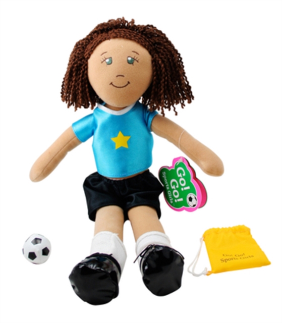 Soccer Girl Cassie Doll : Go! Go! Sports Girl Doll, Toy Book