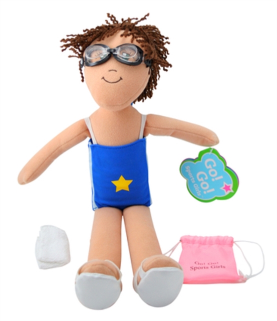 Swimmer Girl Suzi Doll, Toy Book