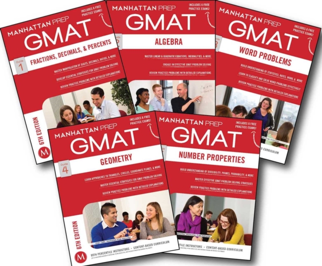 GMAT Quantitative Strategy Guide Set, Paperback / softback Book