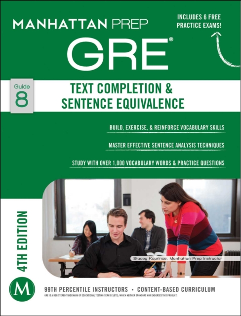 GRE Text Completion & Sentence Equivalence, EPUB eBook