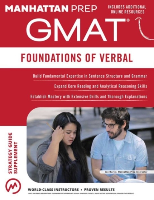 GMAT Foundations of Verbal, Paperback / softback Book
