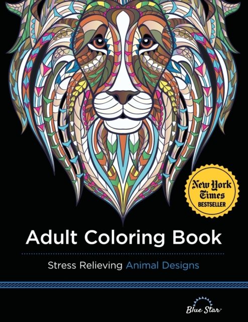 Adult Coloring Book: Stress Relieving Animal Designs, Paperback / softback Book