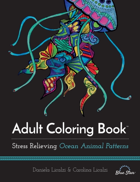 Adult Coloring Book: Ocean Animal Patterns, Paperback / softback Book