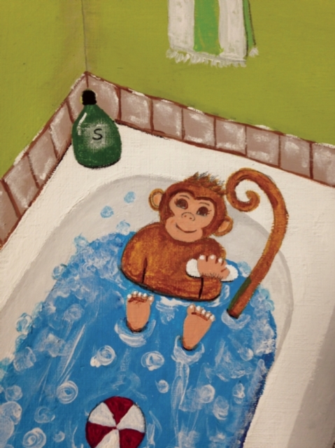 There's a Monkey in My Bathroom, Paperback / softback Book