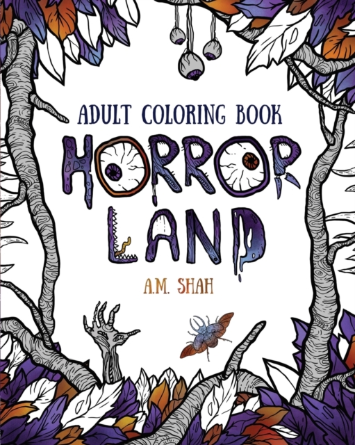 Adult Coloring Book : Horror Land, Paperback / softback Book