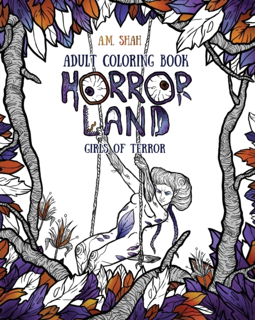 Adult Coloring Book : Horror Land Girls of Terror (Book 2), Paperback / softback Book