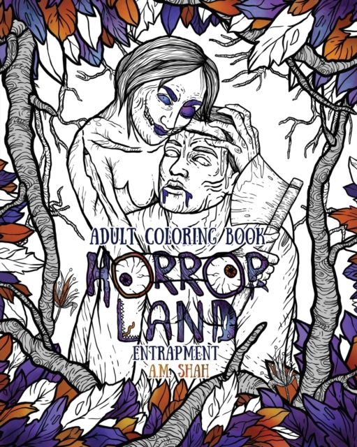 Adult Coloring Book Horror Land : Entrapment (Book 4), Paperback / softback Book
