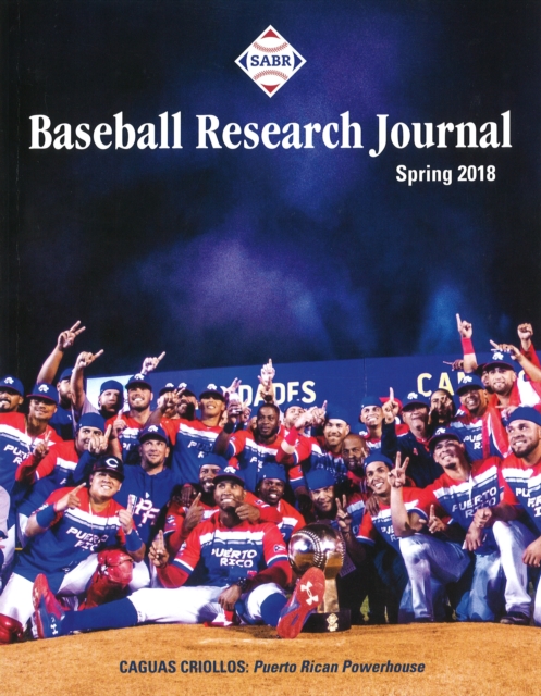 Baseball Research Journal (BRJ), Volume 47 #1, Paperback / softback Book