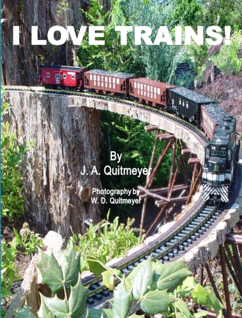 I Love Trains, Hardback Book