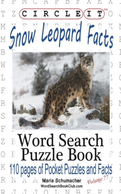 Circle It, Snow Leopard Facts, Word Search, Puzzle Book, Paperback / softback Book