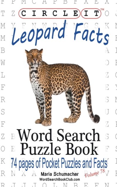 Circle It, Leopard Facts, Word Search, Puzzle Book, Paperback / softback Book