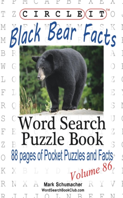 Circle It, Black Bear Facts, Word Search, Puzzle Book, Paperback / softback Book