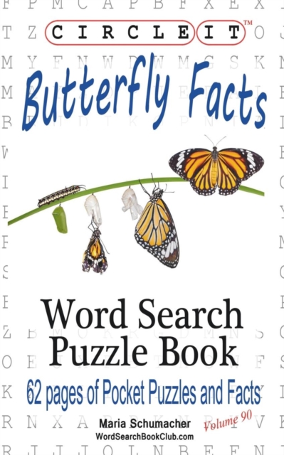 Circle It, Butterfly Facts, Word Search, Puzzle Book, Paperback / softback Book