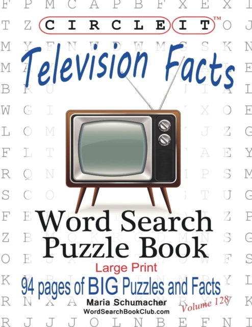 Circle It, Television Facts, Word Search, Puzzle Book, Paperback / softback Book