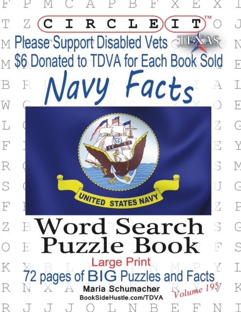 Circle It, United States Navy Facts, Word Search, Puzzle Book, Paperback / softback Book