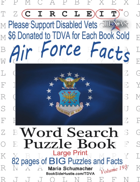 Circle It, Air Force Facts, Word Search, Puzzle Book, Paperback / softback Book