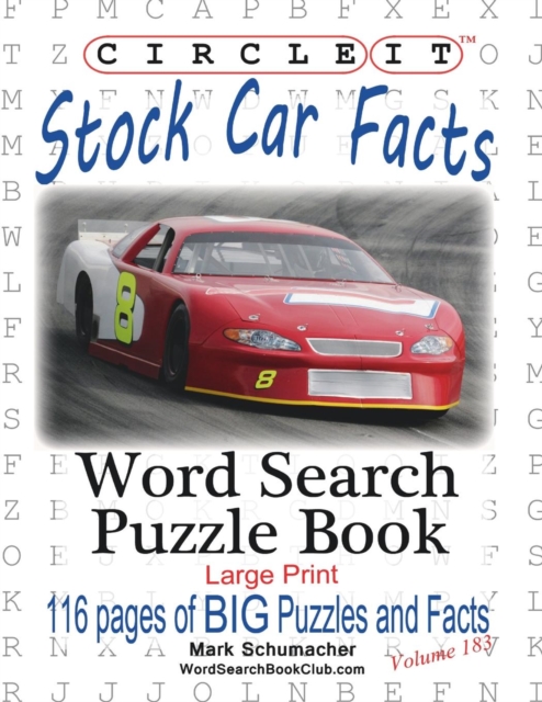 Circle It, Stock Car Facts, Word Search, Puzzle Book, Paperback / softback Book