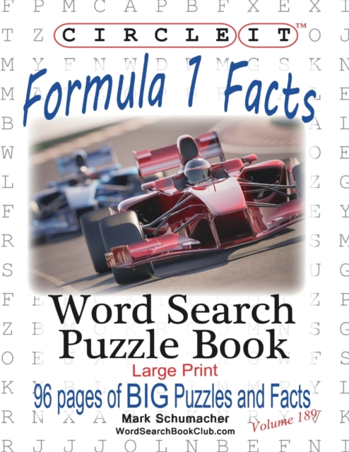 Circle It, Formula 1 / Formula One / F1 Facts, Word Search, Puzzle Book, Paperback / softback Book