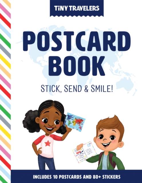 Tiny Travelers Postcard Book : Stick, Send & Smile!, Hardback Book