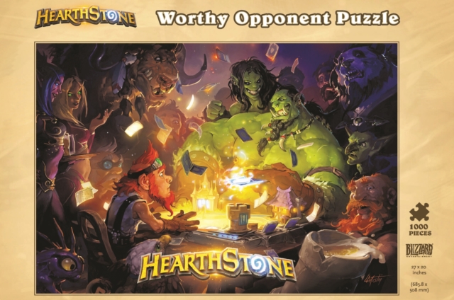 Hearthstone: Worthy Opponent Puzzle, Jigsaw Book