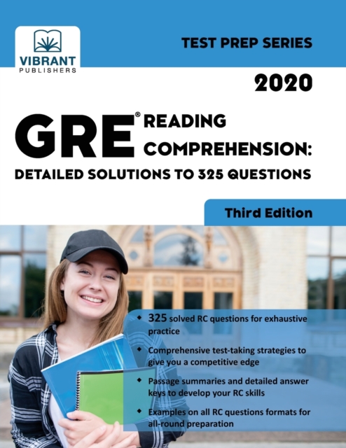 GRE Reading Comprehension : Detailed Solutions to 325 Questions, Paperback / softback Book