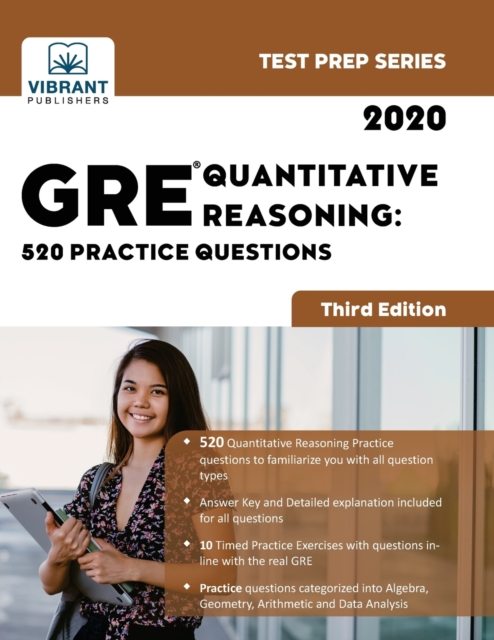 GRE Quantitative Reasoning : 520 Practice Questions, Paperback / softback Book