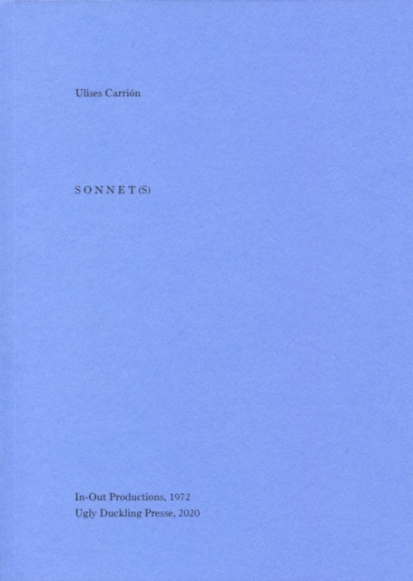 SONNET(S), Paperback / softback Book