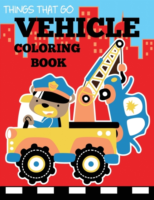 Vehicle Coloring Book, Paperback / softback Book