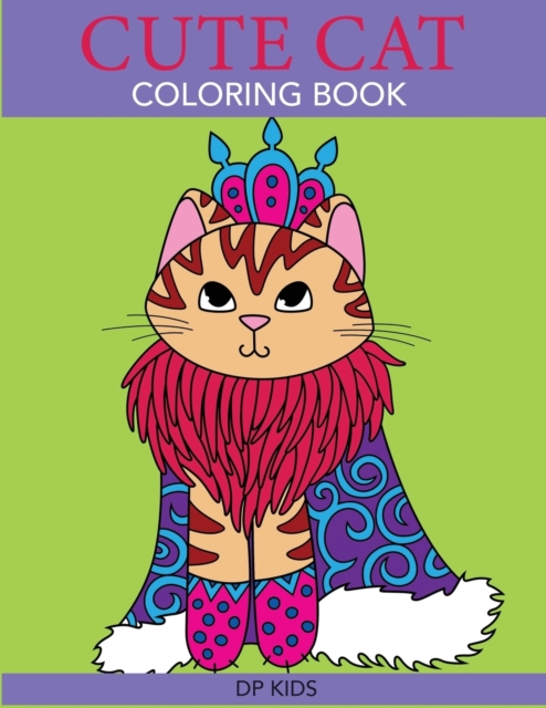 Cute Cat Coloring Book, Paperback / softback Book