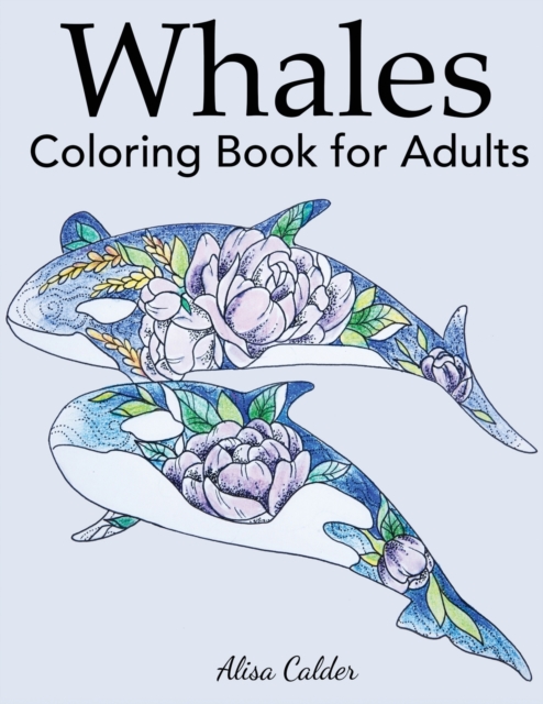 Whale Coloring Book for Adults, Paperback / softback Book