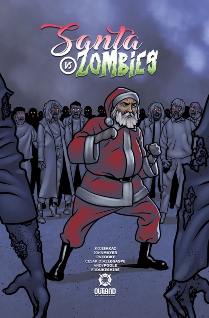 Santa VS Zombies, Hardback Book