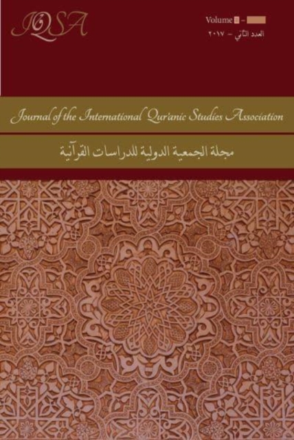 Journal of the International Qur'anic Studies Association Volume 6 (2021), Paperback / softback Book