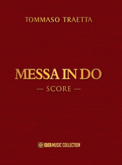 Tommaso Traetta Messa In Do, Hardback Book