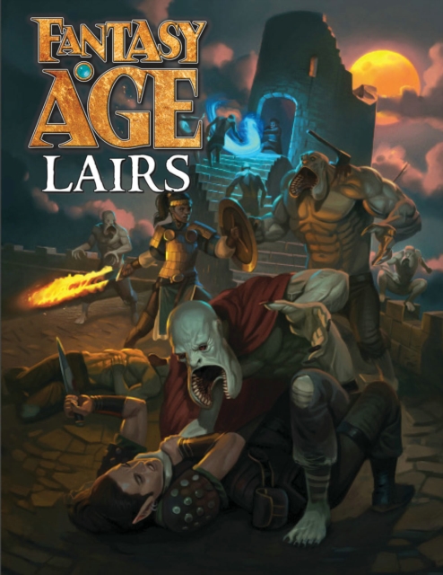 Fantasy AGE Lairs, Hardback Book