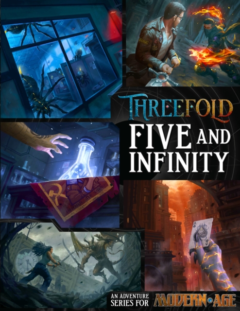 Five & Infinity : An Adventure Series for Modern AGE, Game Book
