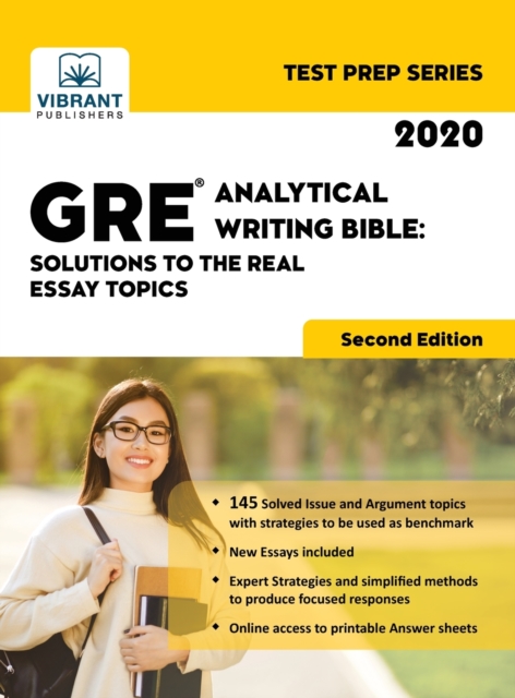 Bible　Real　to　Writing　the　Solutions　Topics　GRE　(Second　Edition):　Analytical　Essay　9781949395532: