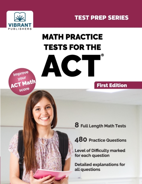 Math Practice Tests for the ACT, Paperback / softback Book