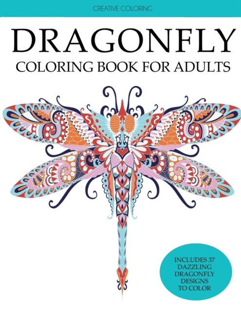 Dragonfly Coloring Book for Adults, Paperback / softback Book