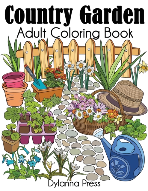 Country Garden Adult Coloring Book, Paperback / softback Book