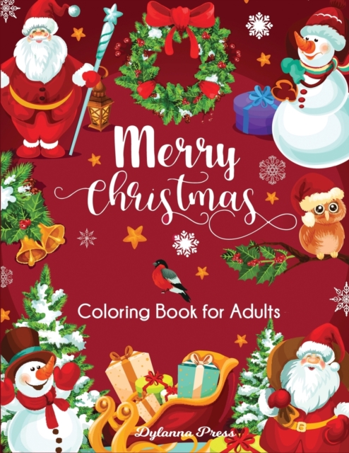 Merry Christmas Coloring Book for Adults : Beautiful Holiday Designs, Paperback / softback Book
