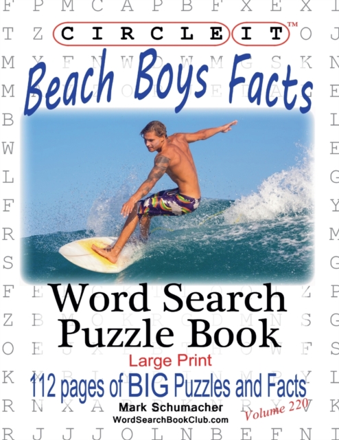 Circle It, Beach Boys Facts, Word Search, Puzzle Book, Paperback / softback Book