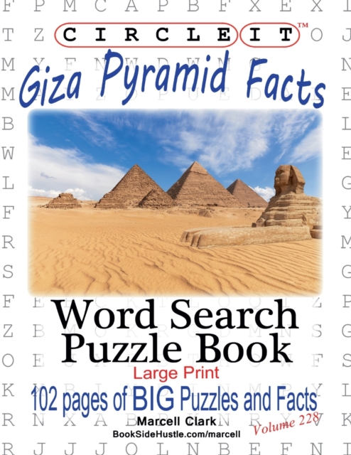 Circle It, Giza Pyramid Facts, Word Search, Puzzle Book, Paperback / softback Book