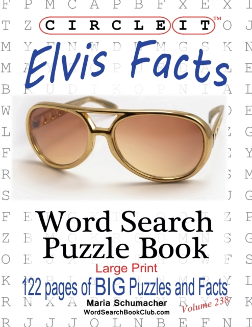 Circle It, Elvis Facts, Word Search, Puzzle Book, Paperback / softback Book