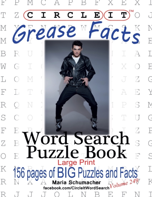 Circle It, Grease Facts, Word Search, Puzzle Book, Paperback / softback Book