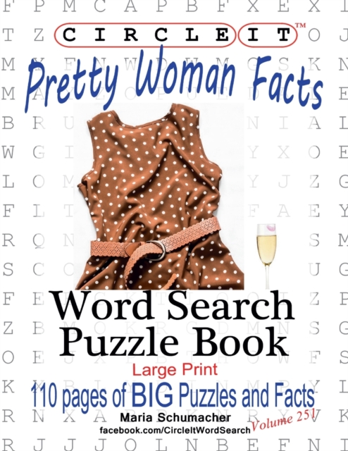 Circle It, Pretty Woman Facts, Word Search, Puzzle Book, Paperback / softback Book