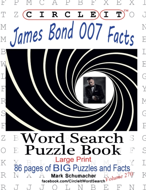 Circle It, James Bond 007 Facts, Word Search, Puzzle Book, Paperback / softback Book