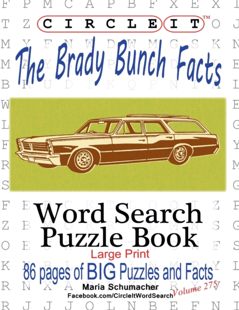 Circle It, The Brady Bunch Facts, Word Search, Puzzle Book, Paperback / softback Book
