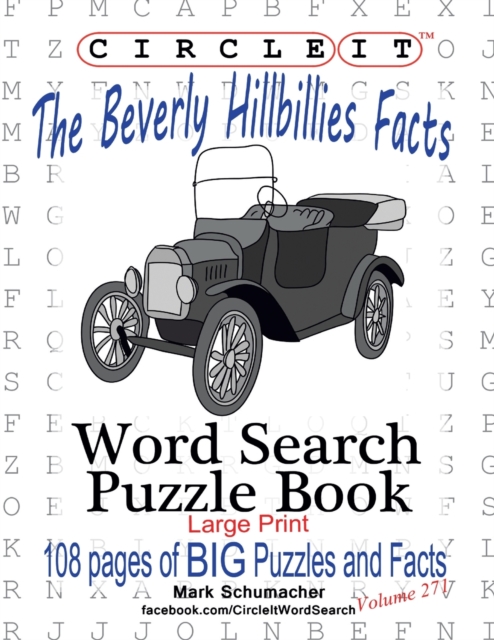Circle It, The Beverly Hillbillies Facts, Word Search, Puzzle Book, Paperback / softback Book